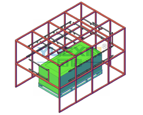 铁路客车电源淋雨试验装置 