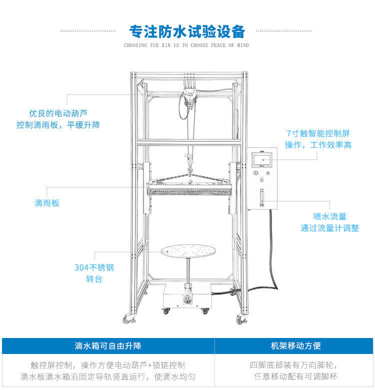手机防水测试设备（IPX12级）